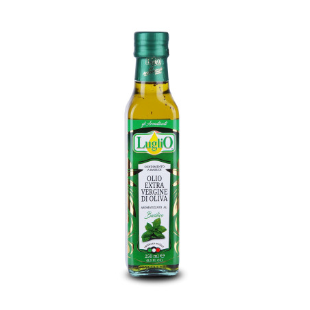 Olivový olej s Bazalkou Luglio 0,2l