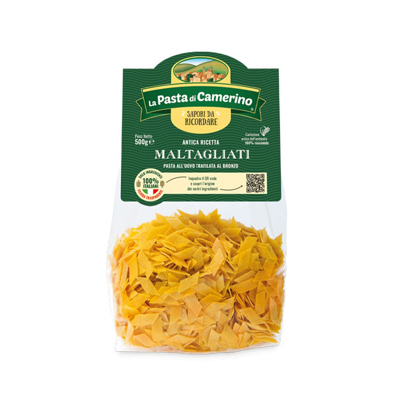 La Pasta di Camerino Vaječné Cestoviny Maltagliati 500g