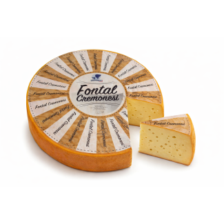 Fontal Cremonesi – italský polotvrdý sýr 1/4, cena je uvedena za 1kg