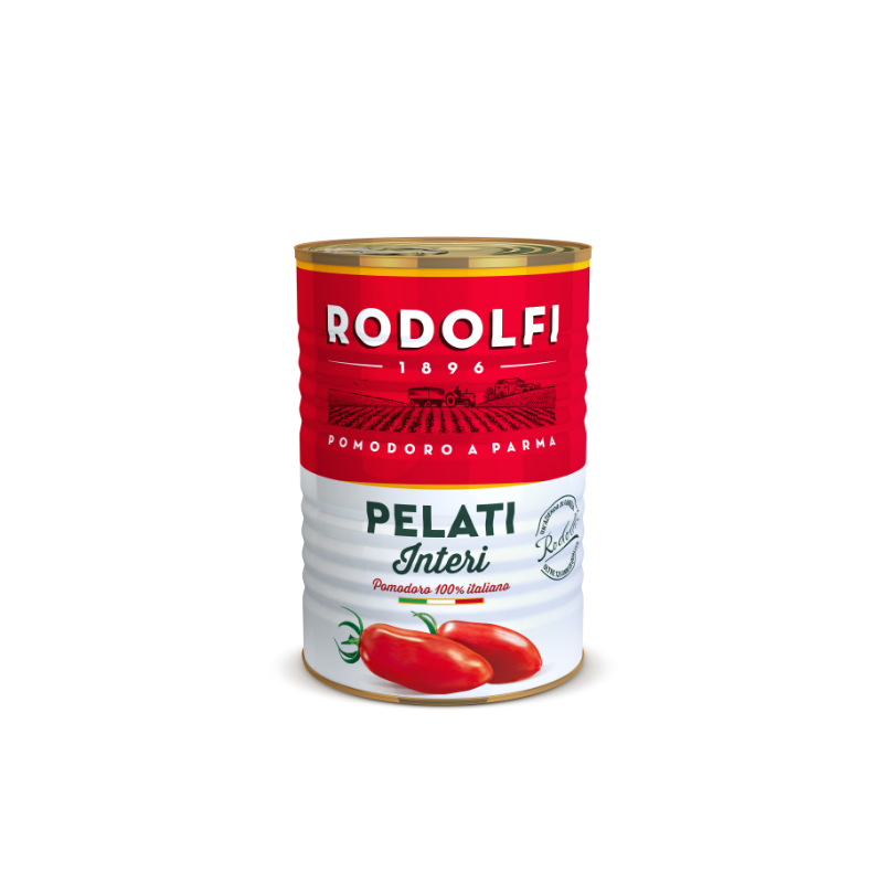 Rodolfi Lúpané celé paradajky Pelati 400g