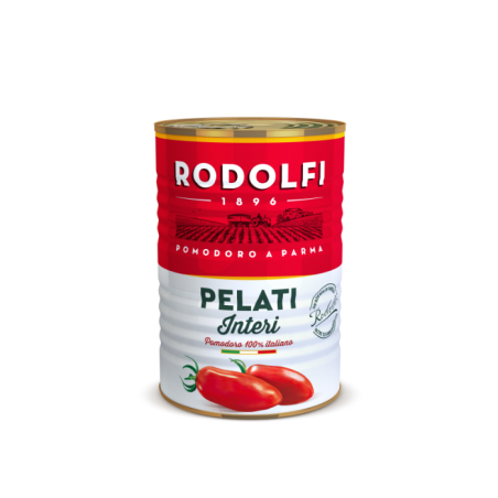 Rodolfi Lúpané celé paradajky Pelati 400g
