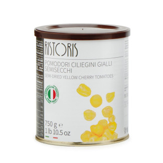 Ristoris Polosušené žlté cherry paradajky 750 g | Na pizzu