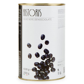 Ristoris Olivy čierné celé vykôstkované 4100g